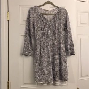 Blue Patterned Dress